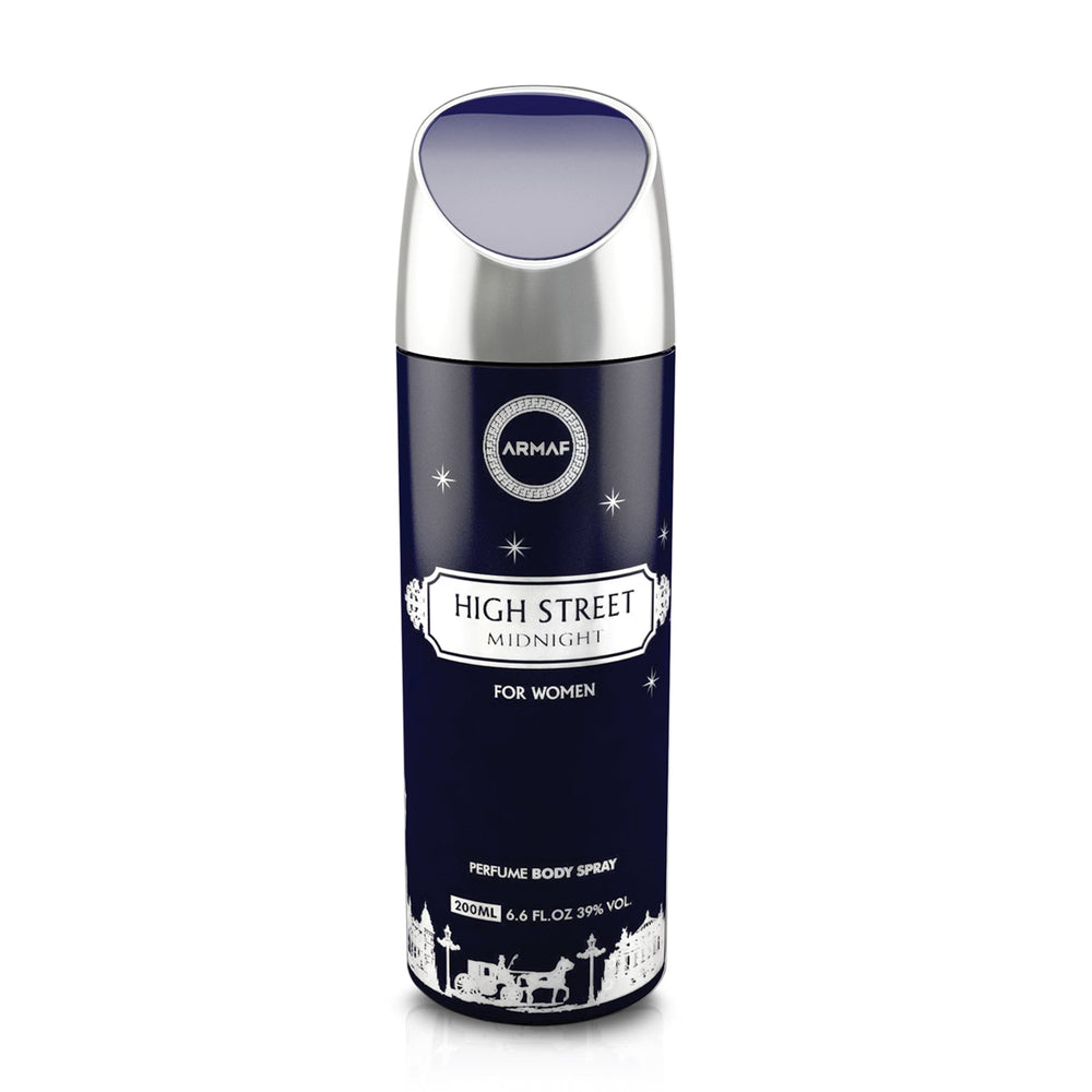 high street midnight for women body spray