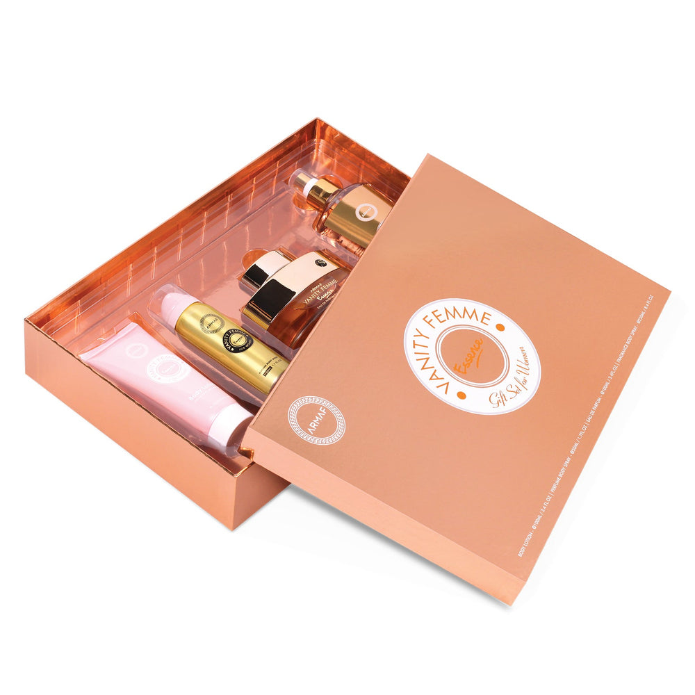 VANITY FEMME ESSENCE WOMAN 4 PCS GIFT SET 