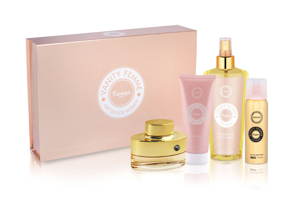 VANITY FEMME ESSENCE WOMAN 4 pcs gift set